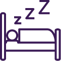 Image of effect on sleep stages icon